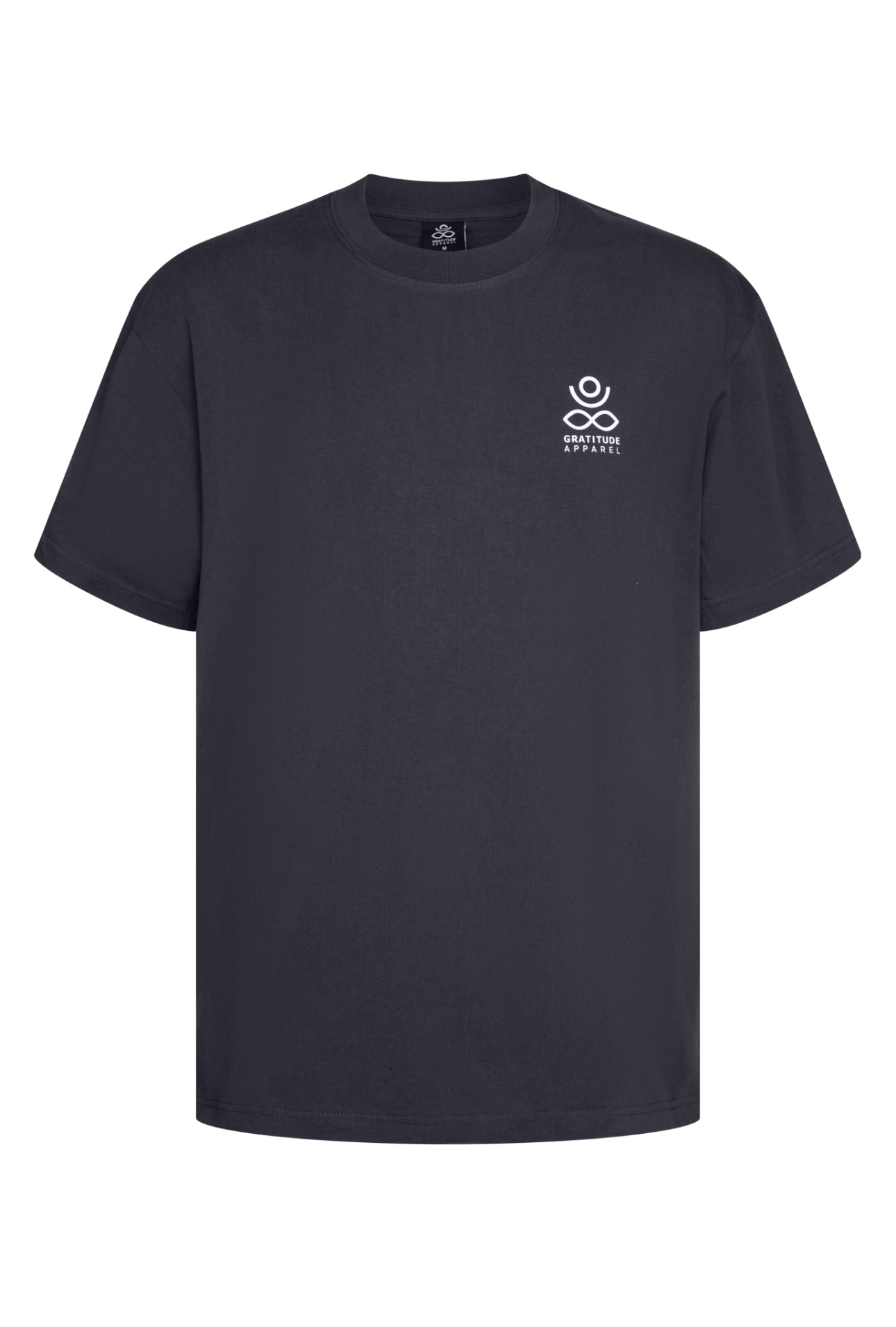 Gratitude Lifestyle Oversized T - Charcoal GratitudeApparel