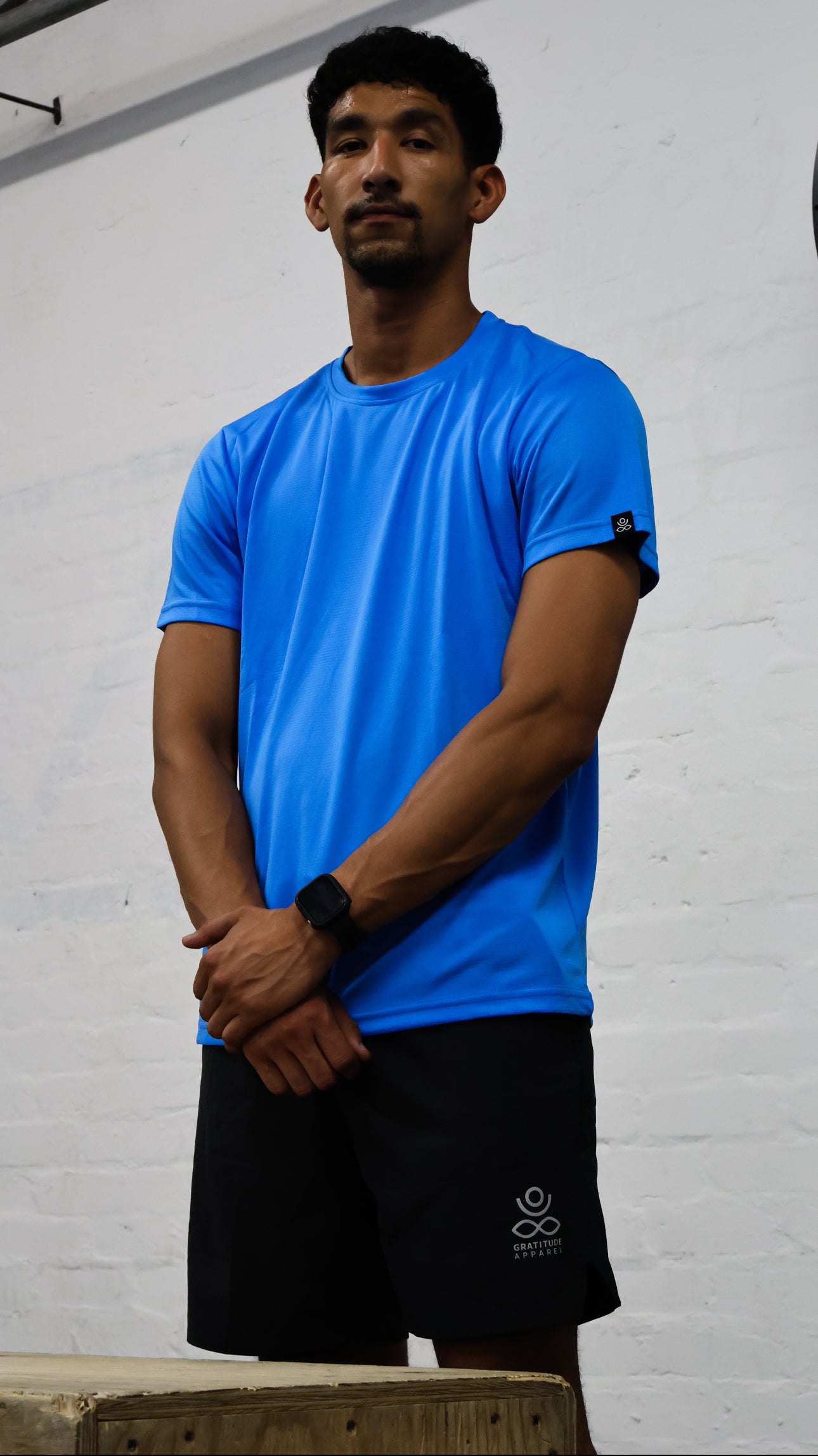 Gratitude Fusion T - Sky Blue